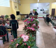 Em nossa praça de alimentação acontecem as festas e aniversário também.